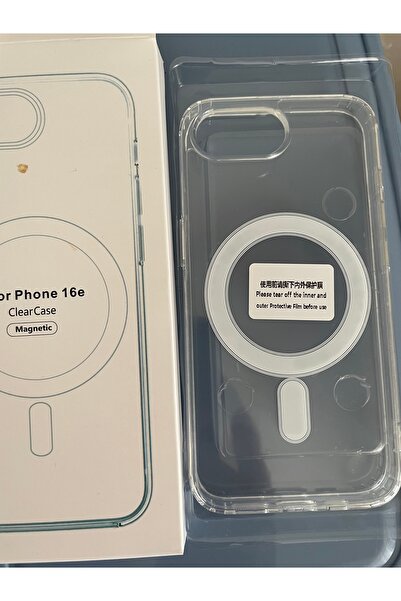 İPHONE 16 E ŞEFFAF KILIF ORJİNAL