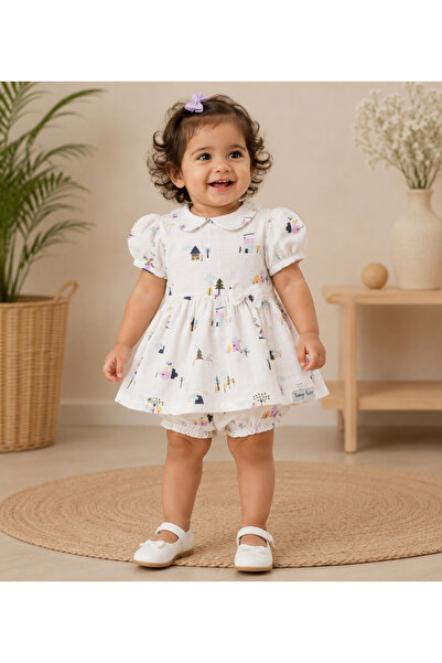 tinytwo FZ LLC Muslin Frocks (6M - 3Years)