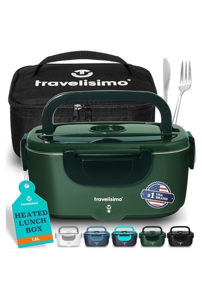 TRAVELISIMO Încălzitor electric pentru alimente TRAVELISIMO, 1,5 L, 80 W, Ali...