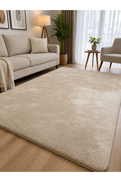 EK SEFA HOME Dinarsu Royal Collection Kesme Peluş Halı Kaymaz Tabanlı