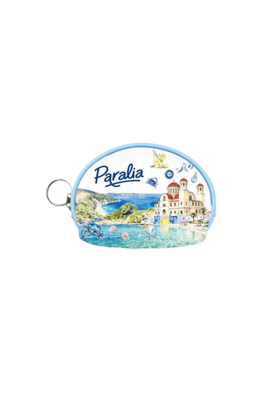 Tradesor Πορτοφόλι Souvenir μπρελόκ mini - Σετ 10pcs - PVC - Paralia - 10*8*3...