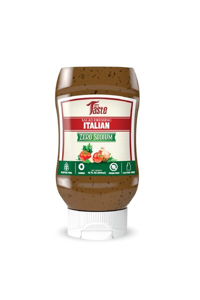 MRS TASTE Sugar Free Onion & Garlic Salad Dressing, Zero Calories, Zero Sodiu...