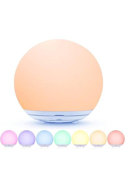Arabest Kids LED Night Light,Touch Control Dimmable Lamp With 7 Colors,Timer ...