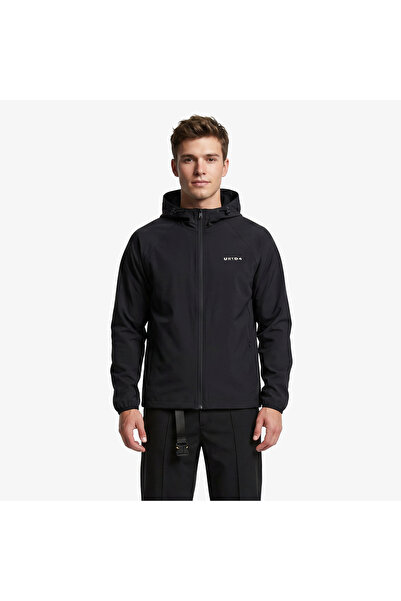 United4 Regular Fit Erkek Siyah Ceket