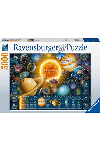 RAVENSBURGER Puzzle Sistem Solar 2D 5000 Piese Cod: 16720