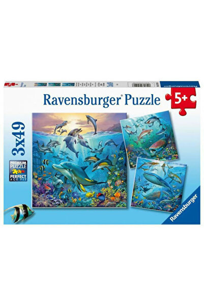 RAVENSBURGER Puzzle pentru copii cu tematică oceanică, 5+ ani, 147 piese