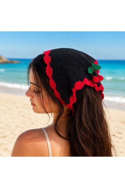 EMKSHOP Patterned Knitted Girls' Women's Bandana