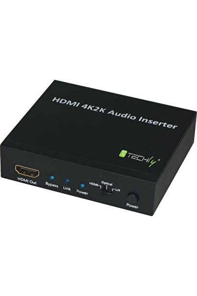 Techly Convertor HDMI / Toslink mamă la HDMI mamă 1 buc. IDATA HDMI-AI4K