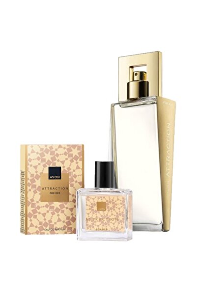 AVON Set 2 produse Attraction pentru Ea, - Apă de parfum 100 ml + Apă de parf...