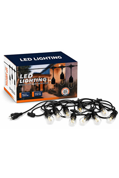 AT Performance Εξωτερική Εγκατάσταση LED, Τύπου Γιρλάντας 10μ, 10 Λαμπάκια, Κ...