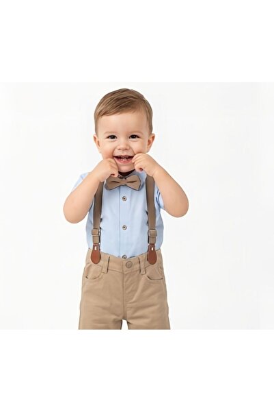 MODA Erkek Bebek Papyonlu Takım