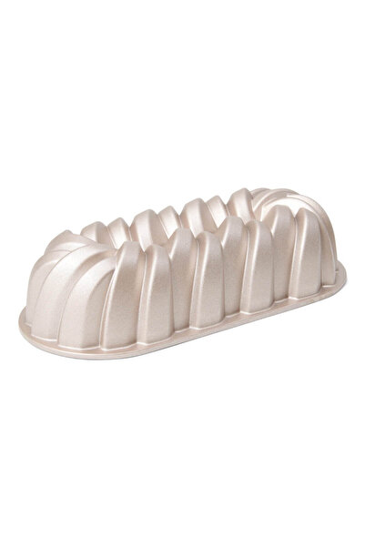 OEM Tava de copt, 31x14.5x8cm, aluminiu, pentru prajituri, auriu