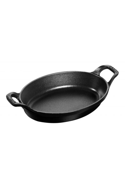 STAUB Tava ovala, fonta, 28cm, Black -