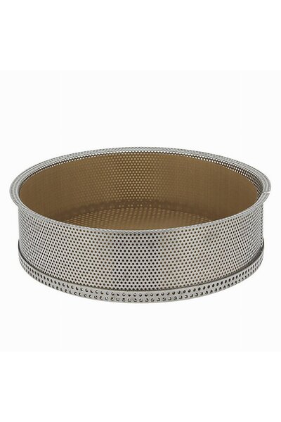 De Buyer Tava rotunda pentru prajituri, de Buyer, otel, 24 cm, argintiu