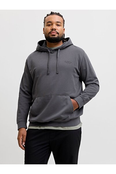 Jack & Jones Plus Kapuzenpullover Plus Size Logo Kapuzenpullover