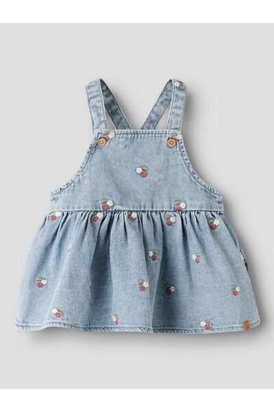 Lil' Atelier Baby Kleid Jeans