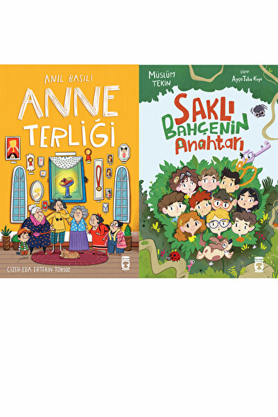 Timaş Çocuk Anne Terliği (Anıl Basılı) ve Saklı Bahçenin Anahtarı