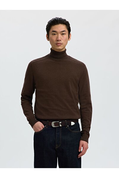 SELECTED Pullover Langarm Rollkragen