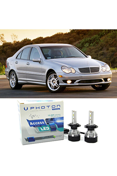 Photon Mercedes C W203 Led Xenon Kısa Far Ampulü H7 Access Yeni Seri Beyaz