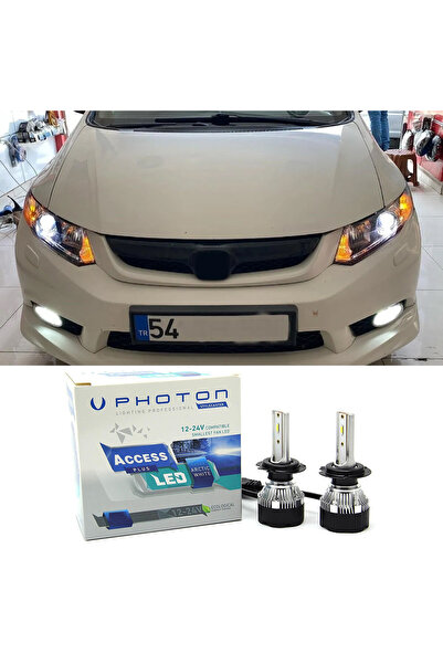Photon Honda Civic FB7 Led Xenon Kısa Far Ampulü H11 Access Yeni Seri Beyaz 2...