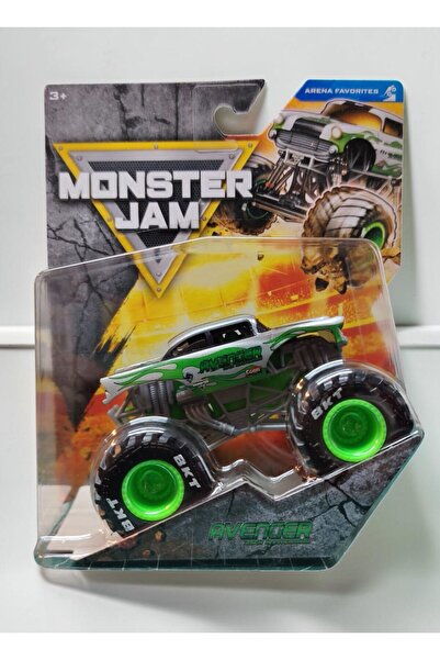 Sunman 1:64 Ölçek Monster Jam Oyuncak Araba AVENGER , Büyük Tekerlekli Canava...