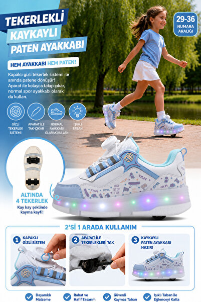 Miniyo MNY PATENLİ ÇOCUK AYAKKABISI