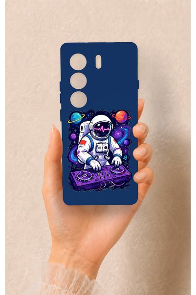 Vip Case Tecno Camon 40 4g Compatible Astronaut Dj Pattern Silicone Case