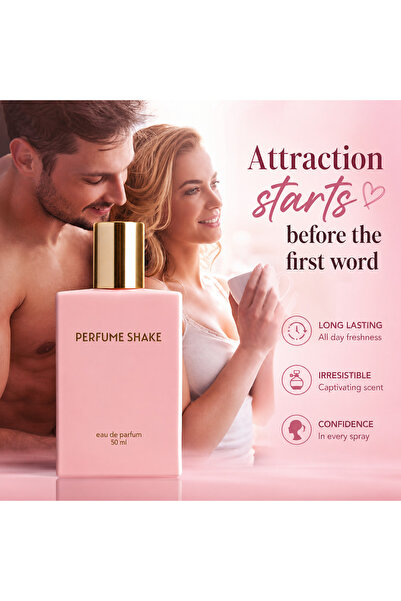 PERFUME SHAKE عطر نسائي، ماء عطر بنكهة القهوة والياسمين 100 مل، عطر زهري دافئ...