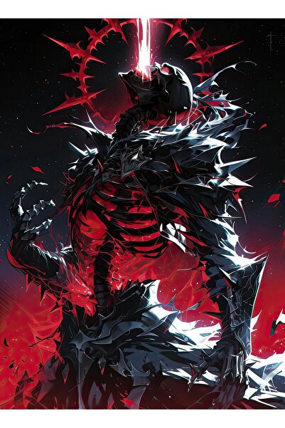 Suvrart Anime Tablo Berserk Tasarımlı Shinza Bansho Karakteri Parlak Premium ...