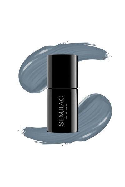 Semilac Ημιμόνιμο Βερνίκι Νυχιών 525 Legendary Six Navy Grey 7 ml