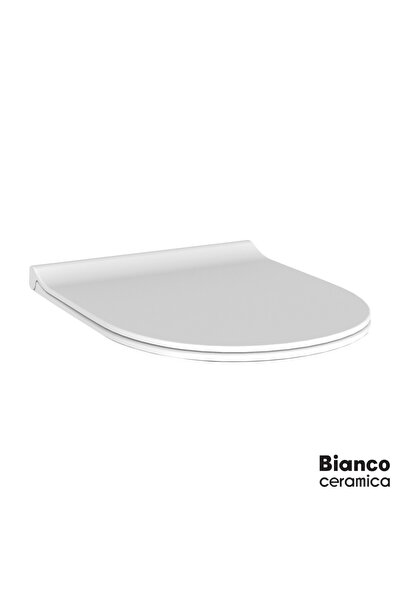 BIANCO CERAMICA 9250SC-300 Κάλυμμα λεκάνης από Βακελίτη slim soft close White