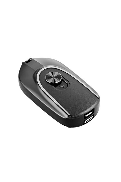 unbranded V9 Mini Emergency Power Bank 1500mAh – Portable 2-in-1 Keychain Cha...