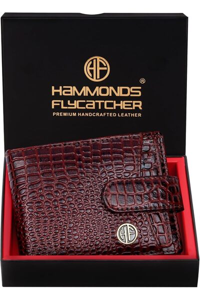 HAMMONDS FLYCATCHER Wallet for Men Leather Original, Bi-Fold, 5 Card Slots, C...