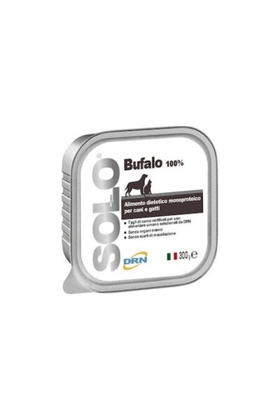 DRN Solo, 100% conservă de bivol, 100 g
