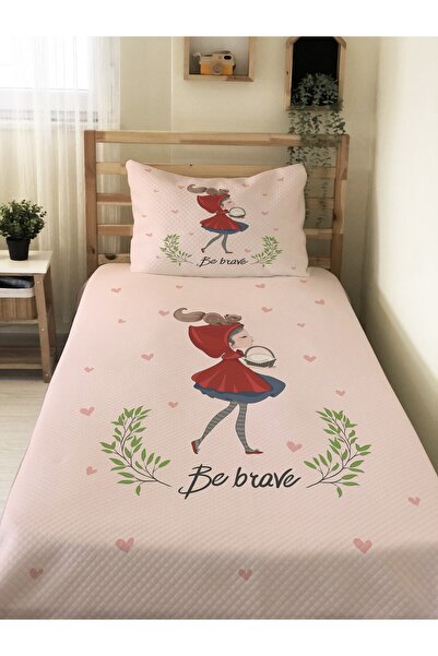 milbaygrup طقم بيكيه فردي مطبوع بناتي ورضع مقاس 160 × 220 سم