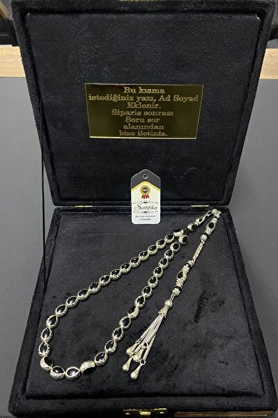 tesbihhan kehribar Özel Kutulu Metal Mineli Tesbih