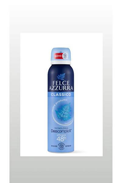 Felce Azzurra Classico Tecnologıa Deocomplex/Mavi Eğreti Deodorant 48 Saat Et...