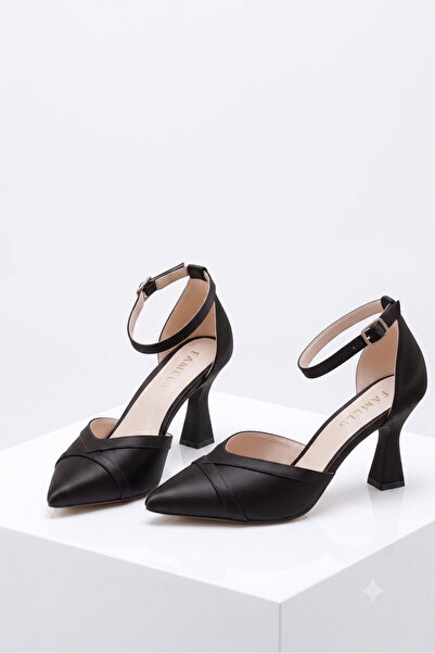 Famels Short Heeled Shoes Stylish Design Evening Dress Shoes for Casual and S...
