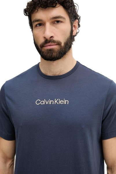 Calvin Klein Erkek Lacivert Cotton Classics T-shirt 000NM2748E