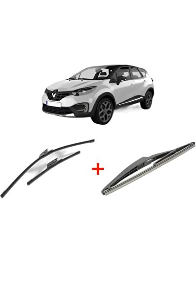 Bosch Σετ 3 υαλοκαθαριστήρων RENAULT CAPTUR I (J5_, H5_) από το 2013, για μπρ...