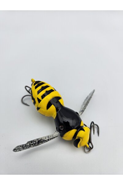 Megsaydin Arı Görünümlü Su Üstü Sahte Balık 6 cm 9 gr – Topwater Yapay Yem | ...