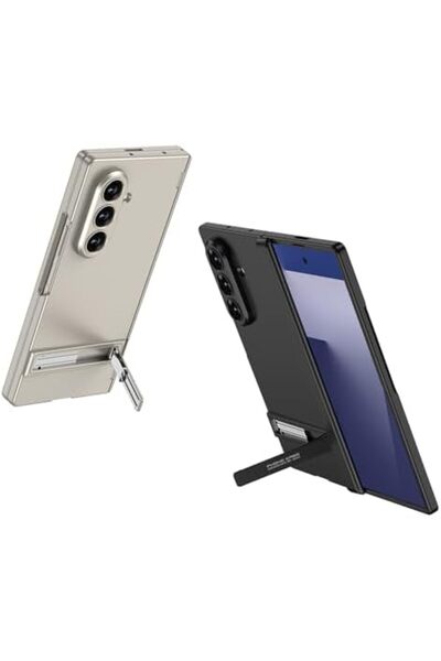 Yıldızan Edl Shop Senon Galaxy Z Fold 7 Case Zore Kıpta Standlı Kapak (Black)...