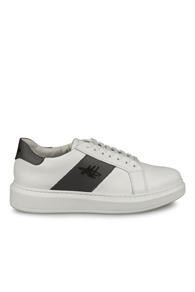 Mario Lavalle , pantofi casual bărbați model 102, piele naturală, Albgriu