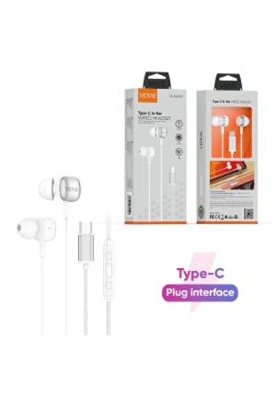 Vidvie Type-C In-Ear Wired Earphone (White)