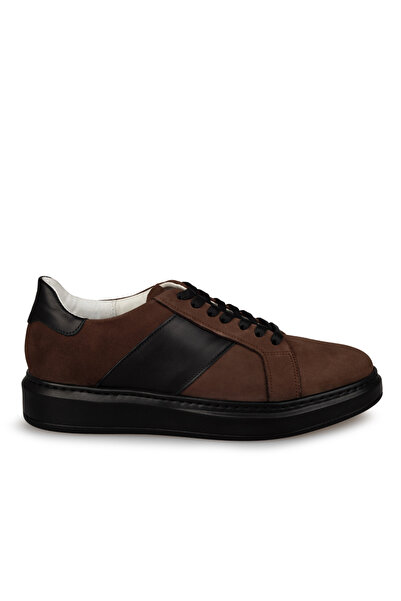 Mario Lavalle , pantofi casual bărbați model 102, piele naturală, Maronabucnegru