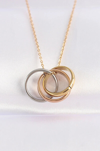 Marsilyan 316L Steel Chain Multiple Color Model Necklace Elk-Bjtieg