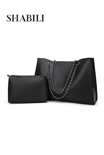 SHABILI Women's Elegant Large Capacity PU Leather Shoulder Bag, Ladies Fashio...