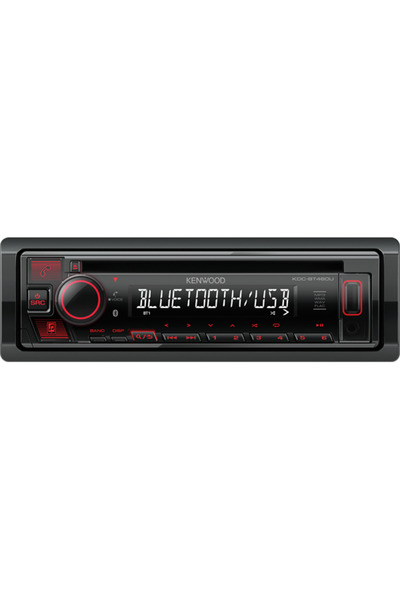 Kenwood Ηχοσύστημα Αυτοκινήτου Universal 1DIN (Bluetooth/USB) με Αποσπώμενη Π...