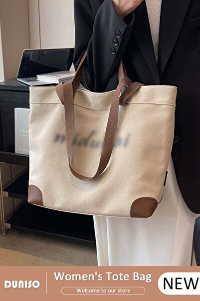 DUNISO Women's Shoulder Tote Bag Canvas Handbag for Women Large Capacity Mess...