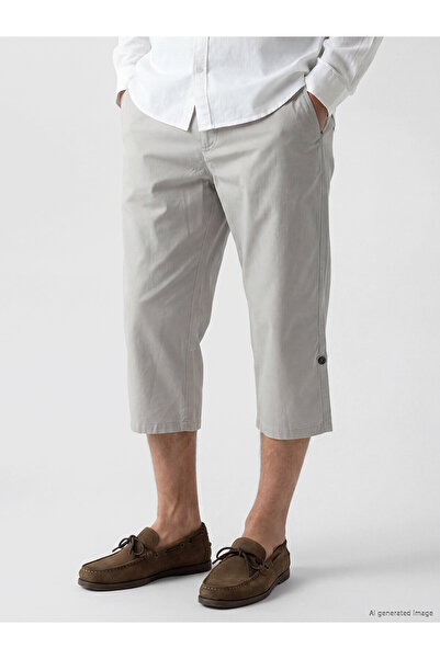 LC Waikiki Trendlucky Regular Fit Men's Shorts with Difference in Color